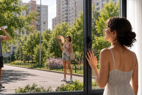 «Прохладное окно» – защита от жары без кондиционера